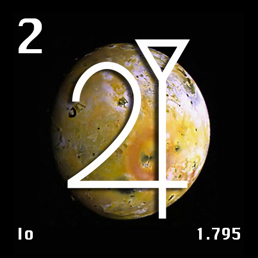 Io Astronomical Symbol